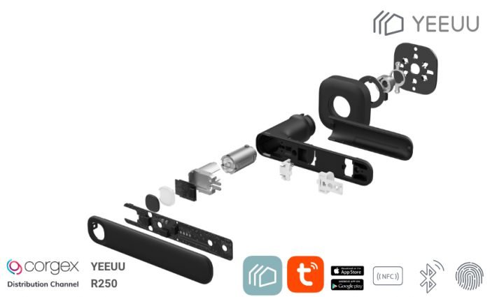 Singapore YEEUU R1 R250 CORGEX distribution Smart Lock and Digital Lock