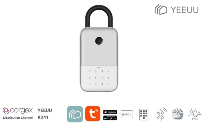 YEEUU Singapore K241 CORGEX distribution Smart Lock and Digital Lock