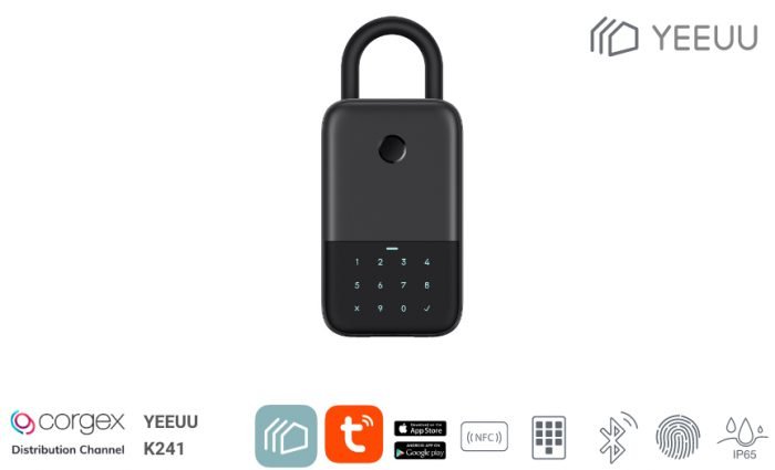 YEEUU Singapore K241 CORGEX distribution Smart Lock and Digital Lock